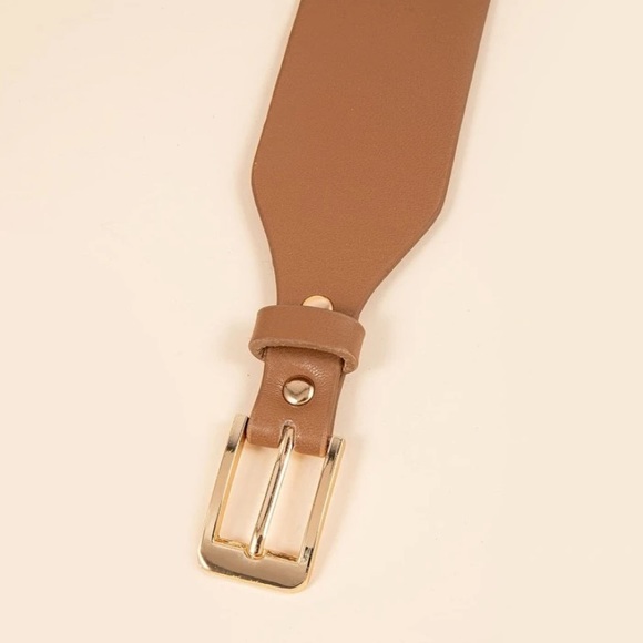 NEW| Metal Buckle Corset Belt - Picture 3 of 4